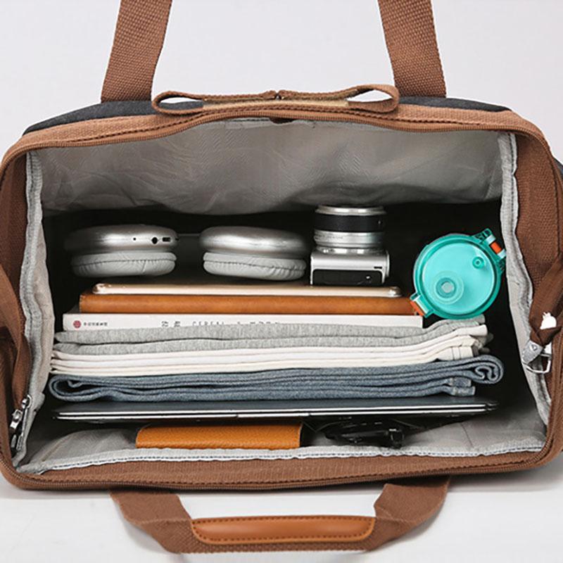 New Trolley Bag Detachable Universal Wheel Luggage Folding Storage Boarding Bag Expandable Suitcase Check-in Bag