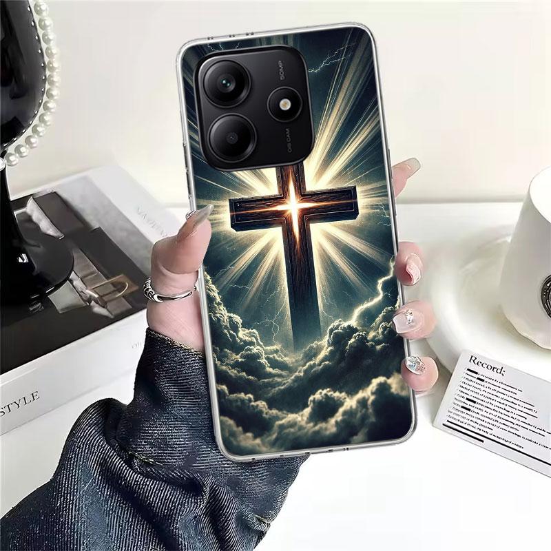 

Jesus Bible Soft Phone Case For Xiaomi Redmi Note 15 14 14S 13 12 Pro Plus 12S 11 11S 11E 10 10S 11T 5G Fundas Coque Redmi Note Redmi Note 14 Pro 5G