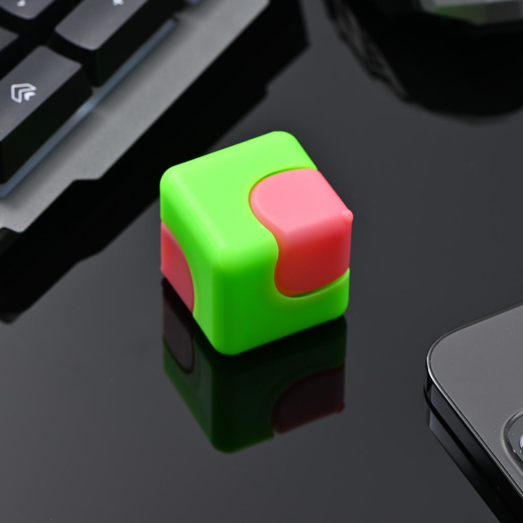 Luminous Decompression Rubik'S Cube Gyro Pocket Model Toy Egg Gift Square Fingertip Gyro