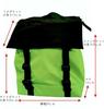 Rucksack mit Speicherkapazität auf 4 praktischen Taschen mit Seitentaschen und wasserdichtem Stoff Cooler Schulausflug Leichtgewicht [MOTIFBANK DESIGN] RAN-ZAG