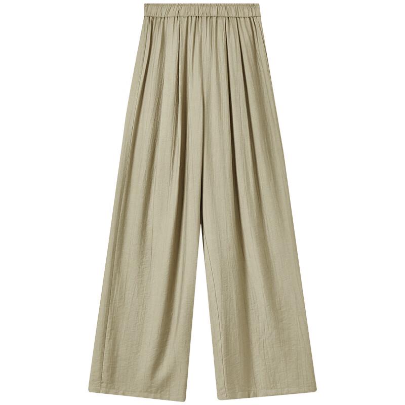 Women's Summer Loose High-Waist Wide-Leg Trousers