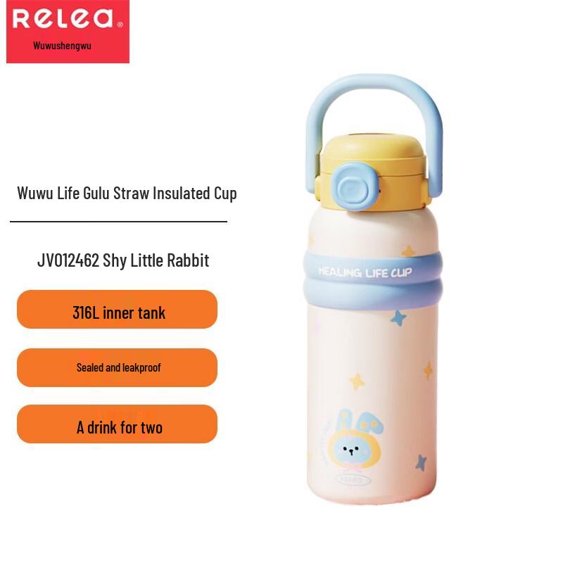 RELEA Gulu Straw Insulated Tumbler