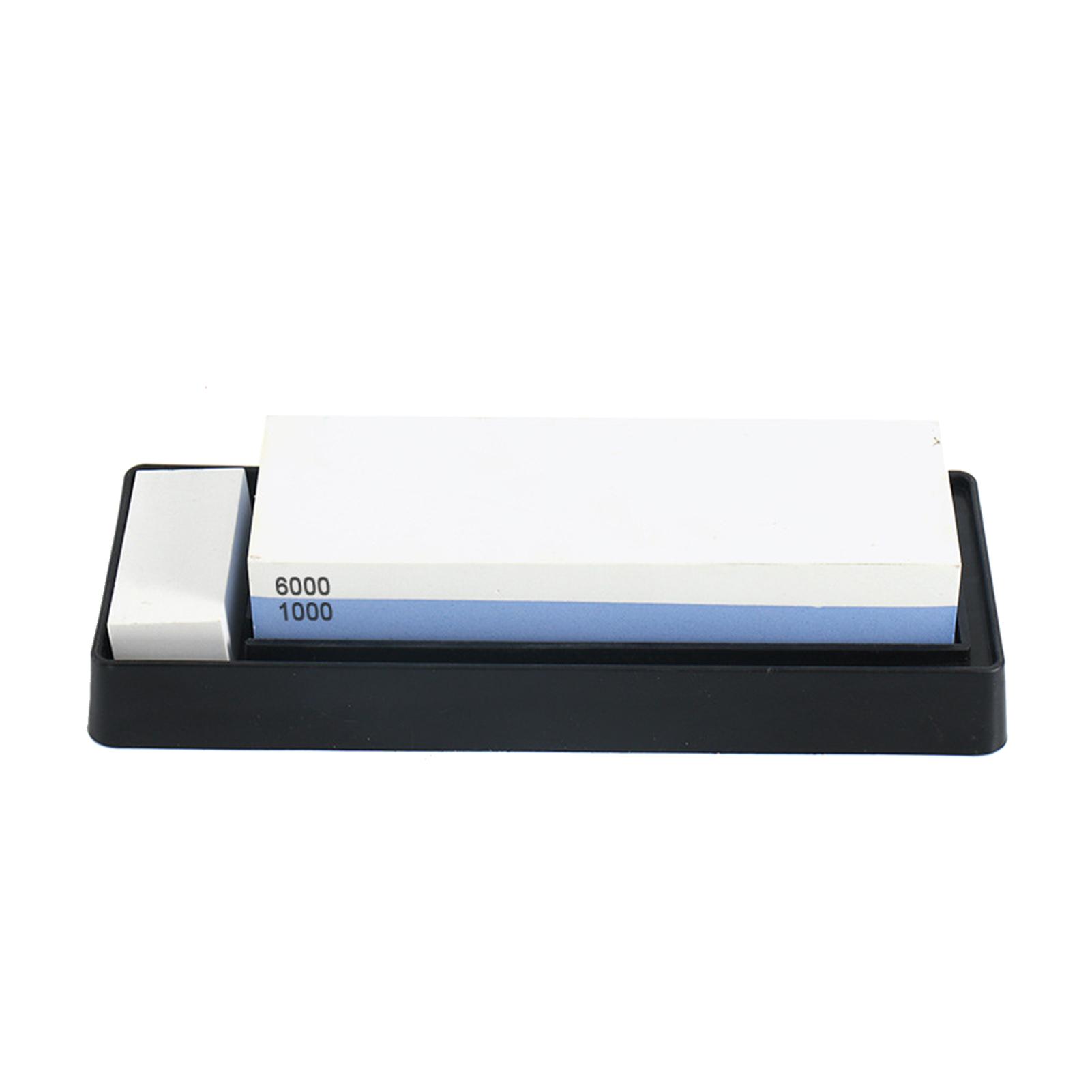 

Набор камней для заточки ножей 1000/6000, 2-сторонний точильный камень, точилка для ножей, набор для заточки мокрого камня с Sharpening Stone