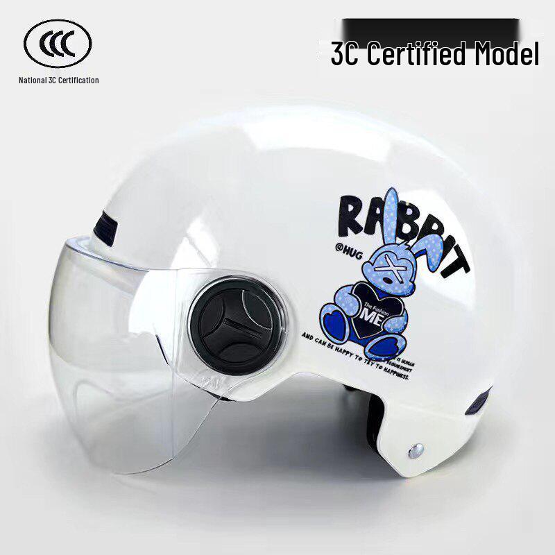 3C Certified All-Season Unisex Electric Scooter & Motorcycle Helmet with Sun Protection