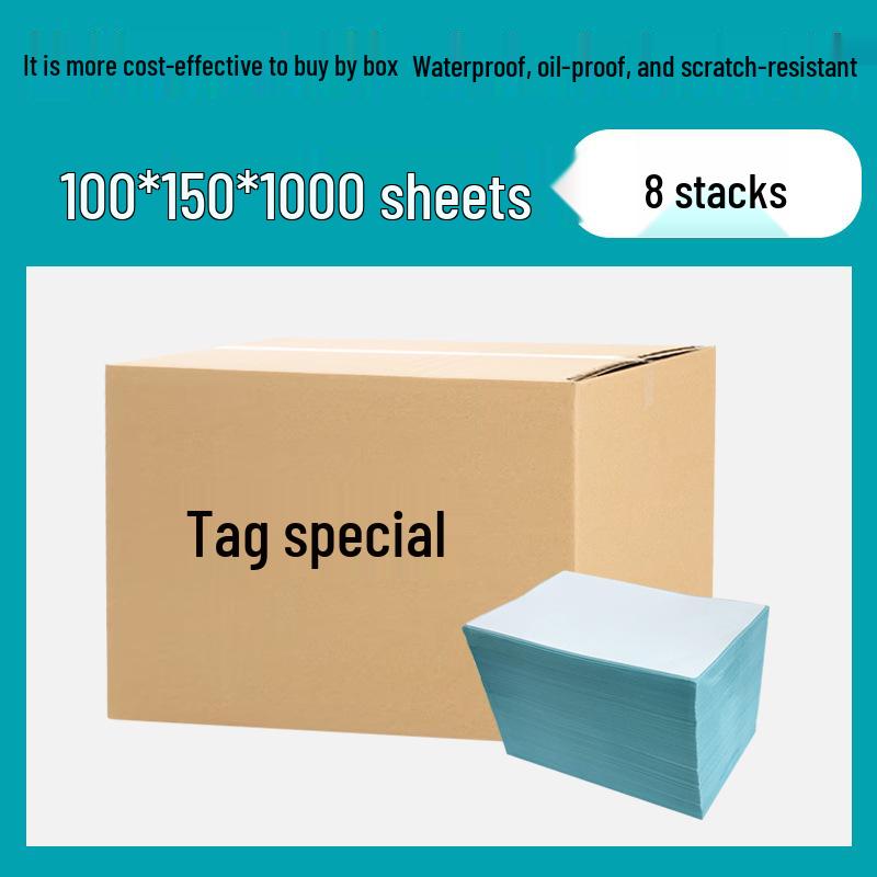 Strapazierfähige Thermopapieretiketten 100x100 & 100x150 für grenzüberschreitenden E-Commerce