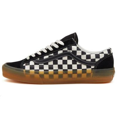 Style 36 Checkerboard - Black Gum Unisex Sneakers Marshmallow VN0A3DZ31KP