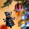 Pet Themed Automotive Hanging Charm With Cutting Technology And Detachable Hook