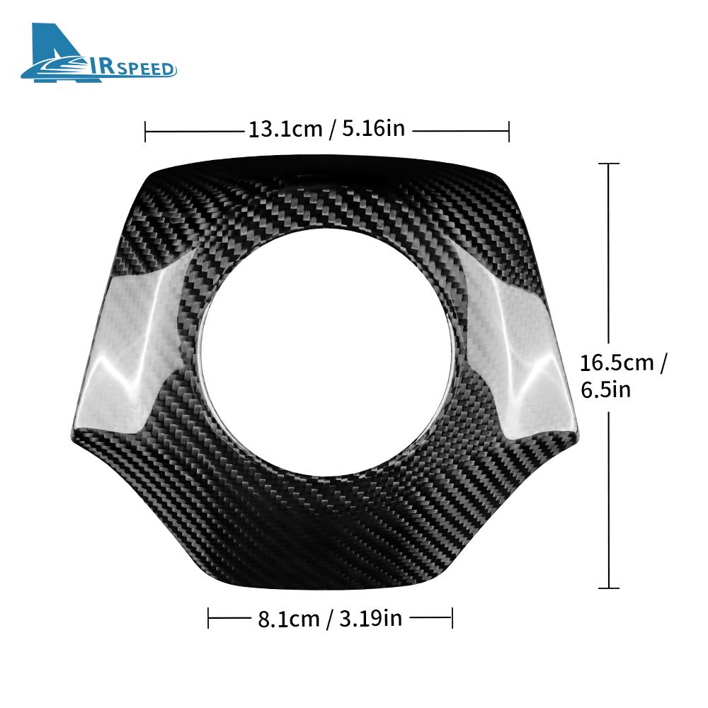 Real Dry Carbon Fiber Sticker For Chevrolet Camaro 2016 2017 2018 2019 2020 2025 2025 2025 Car Steering Wheel Center Cover