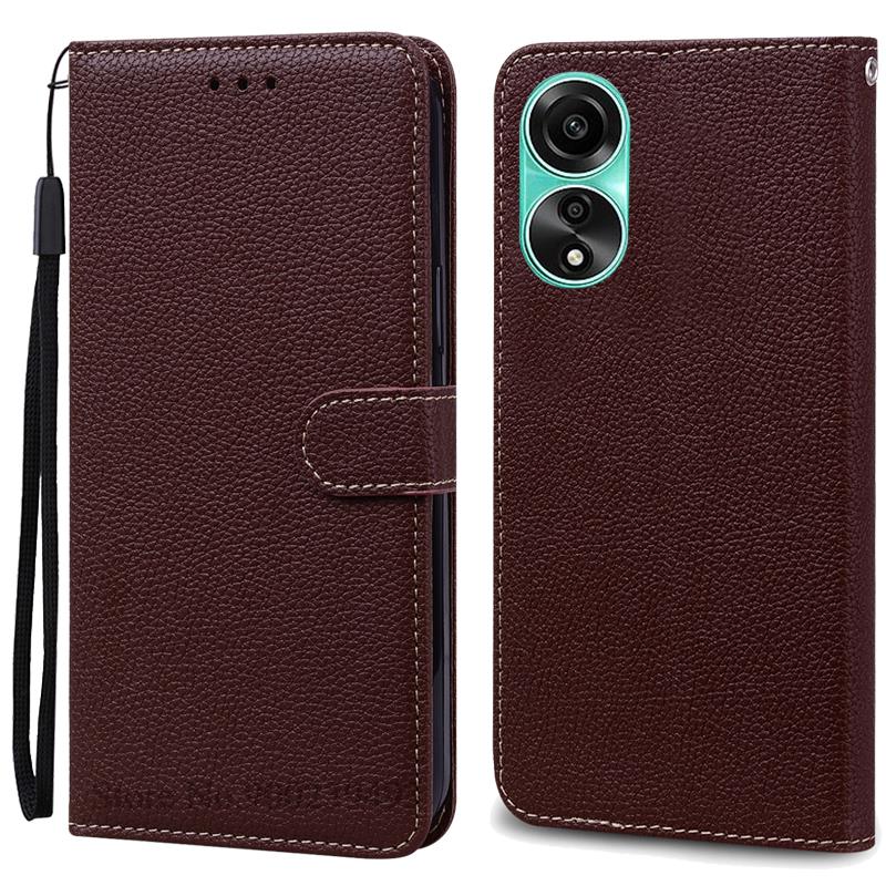 For OPPO A78 4G Case Leather Flip Wallet Case For OPPO A78 CPH2565 Phone Case For OPPO A78 5G CPH2483 CPH2495 Cover Fundas