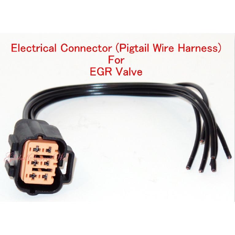 Electrical Connector Wiring Harness of EGR Valve EGV899 Fits: Endeavor 2004-2011