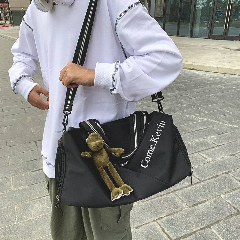 Travel Bag Large Capacity Women's Dry and Wet Separation Swimming Bag Sports Fitness Bag Handheld Storage Bag Luggage Bag Yoga Bag