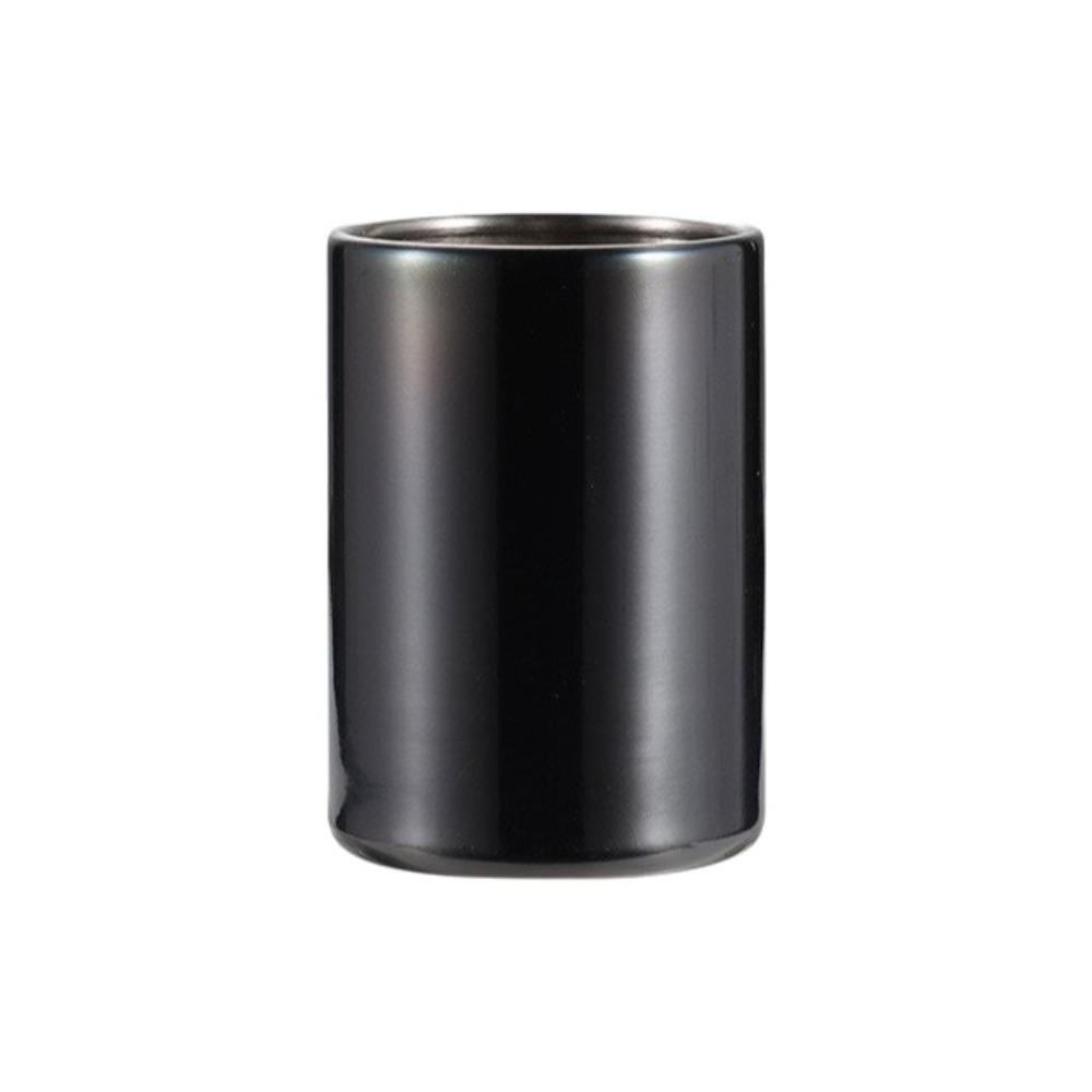 Stainless Steel Toothpick Container Cylinder Toothpick Box Storage Tube Restaurant чёрный