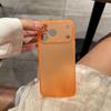 Ultra Dünne Schlanke Frosted TPU Weiche Handyhülle für iPhone Air 17 16 15 14 13 Pro Max Matt Transluzent Einfache Rückabdeckung