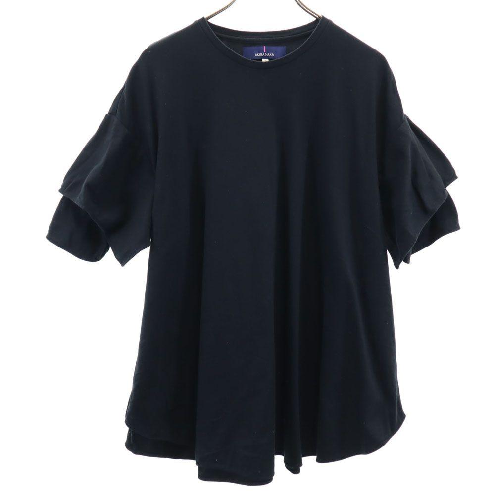 

AKIRANAKA Cut Tunic 2 black T-shirt Women Used