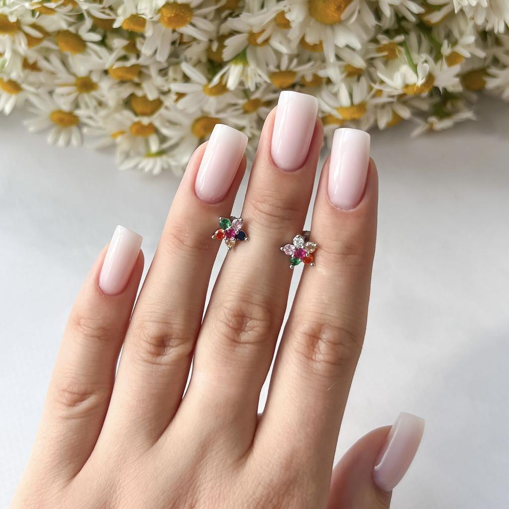 Orecchini in argento con zirconi cubici (2146094)