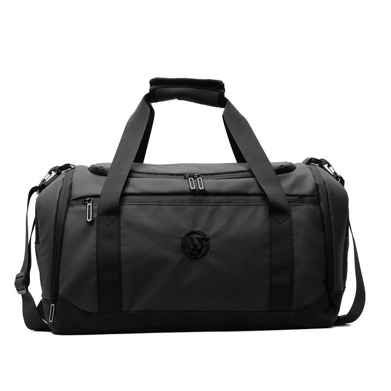 

Дорожня сумка Сумка для ручної поклажі Сумка великої місткості для спорту та фітнесу Сумка для зберігання темно-сірий