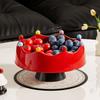 Crown Design Fruit Serving Plate Detachable Dry Fruit Tray Cute Fruit Bowl  with Fork  Living Room
