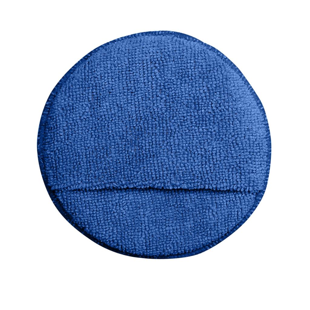 Round Waxing Car Washing Sponge Block Crystal Plating Polishing Cleaning Tool Waxing