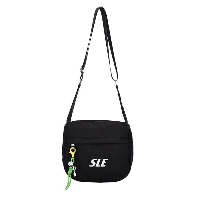 Oxford Cloth Small Shoulder Bag For Women With Zipper Closure And Inner Phone Pocket
