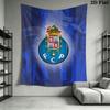 FC Porto club Wall Hanging Printed Fabric Blanket Decorative Tapestries for Bedroom Living Room Home Decor