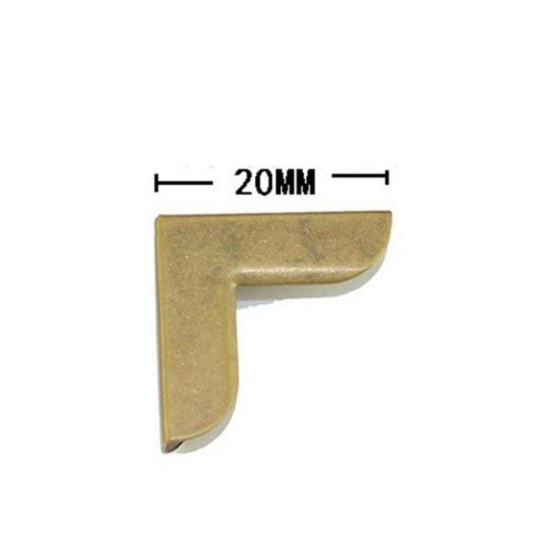 Metal Book Corners 100PCS Anti-Scratch Protective Edge Guards for Scrapbooking Photo Albums Menus DIY Crafts