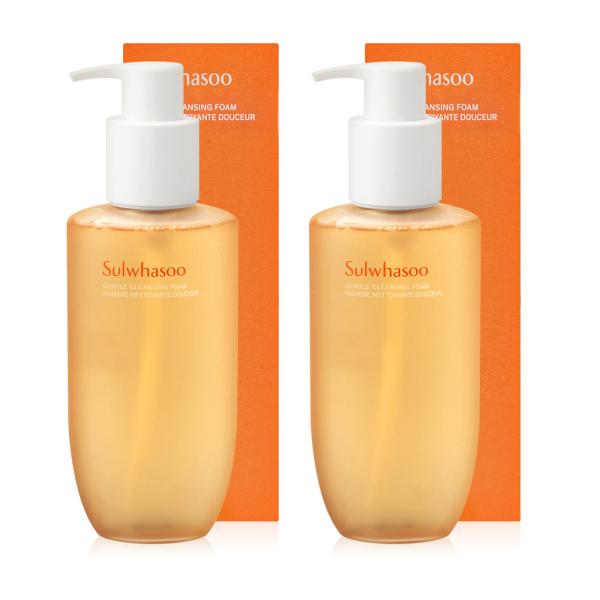 Sulwhasoo Gentle Cleansing Foam 200ml x 2/Latest Model/Moisture Deep Cleansing