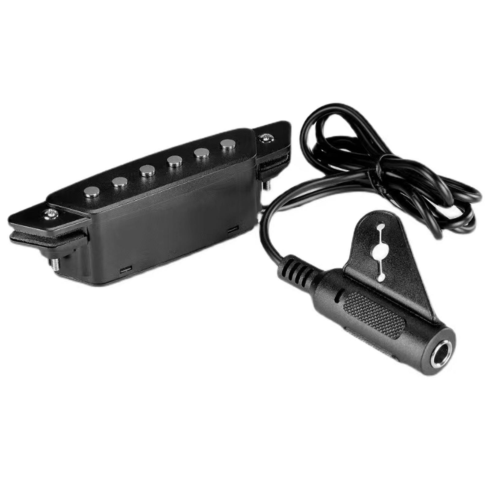 

A-810 Skysonic Звукосниматель для гитары Пассивный звукосниматель для акустической гитары в резонаторное отверстие Хамбакер Чистый звук с регуляторами тона и громкости United States