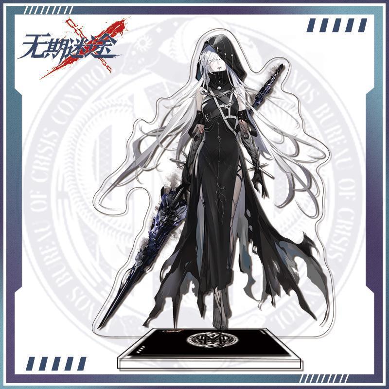 Fans Gift Charm Game Anime Path to Nowhere HD Figures Zoya Hamel Demolia Acrylic Stand Series Desk Decor Collection About 15cm