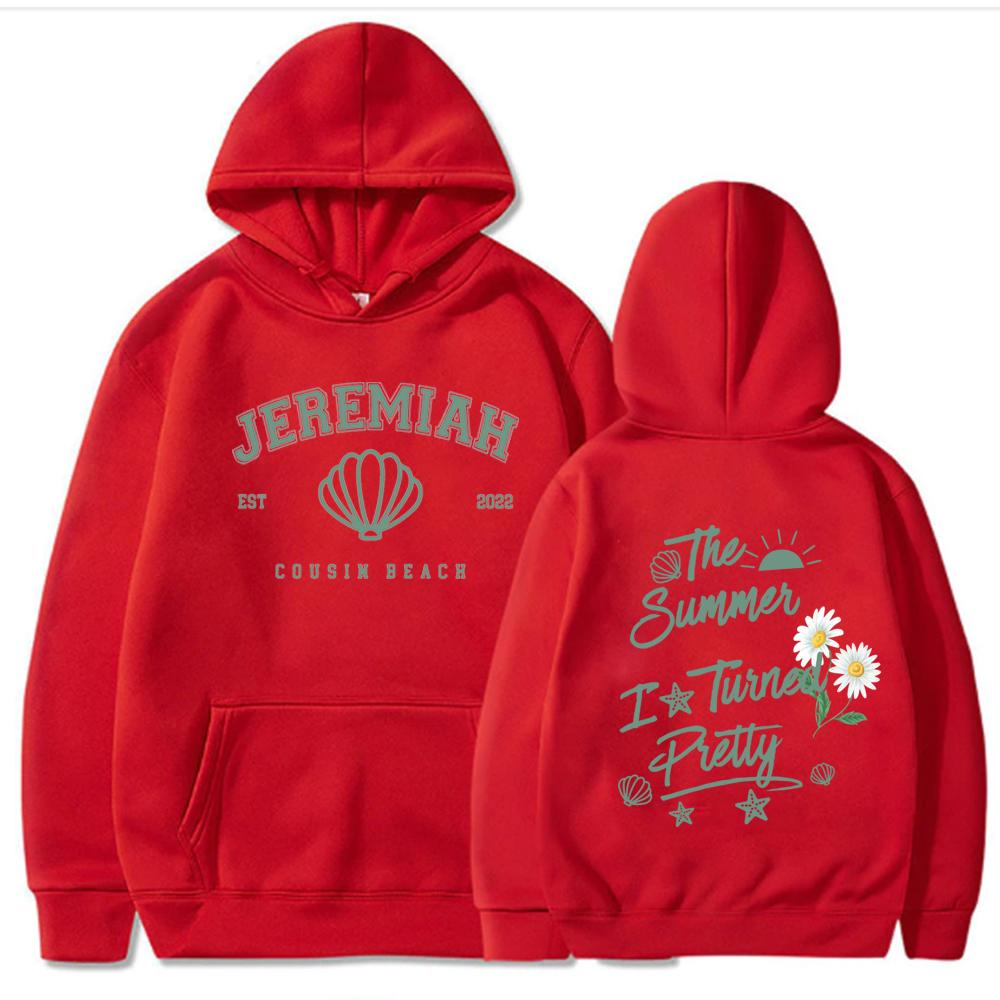 "Beautiful Summer" Jeremiah Cousins Beach Fashion Hoodie. I'm Attractive Enough. Men's and Women's Winter/Summer Sweatshirt.