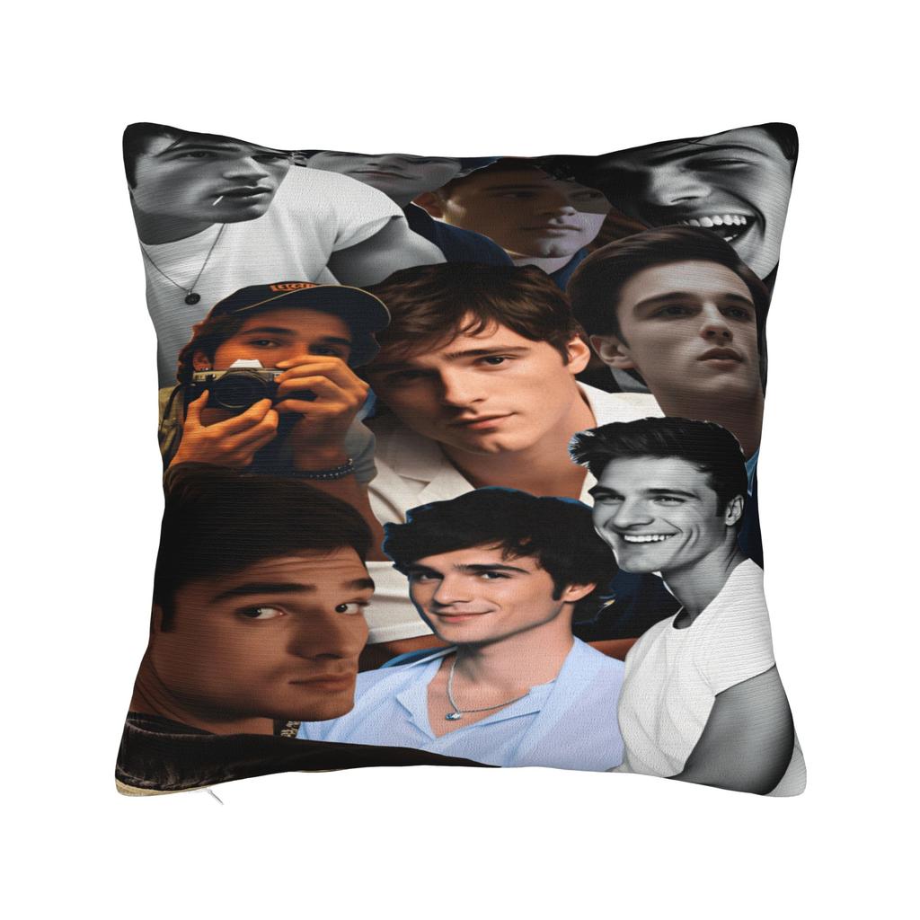 Jacob Elordi Pillow Cover  Comfy Cushion Cover Funny Pillow Case For Living Room Chair