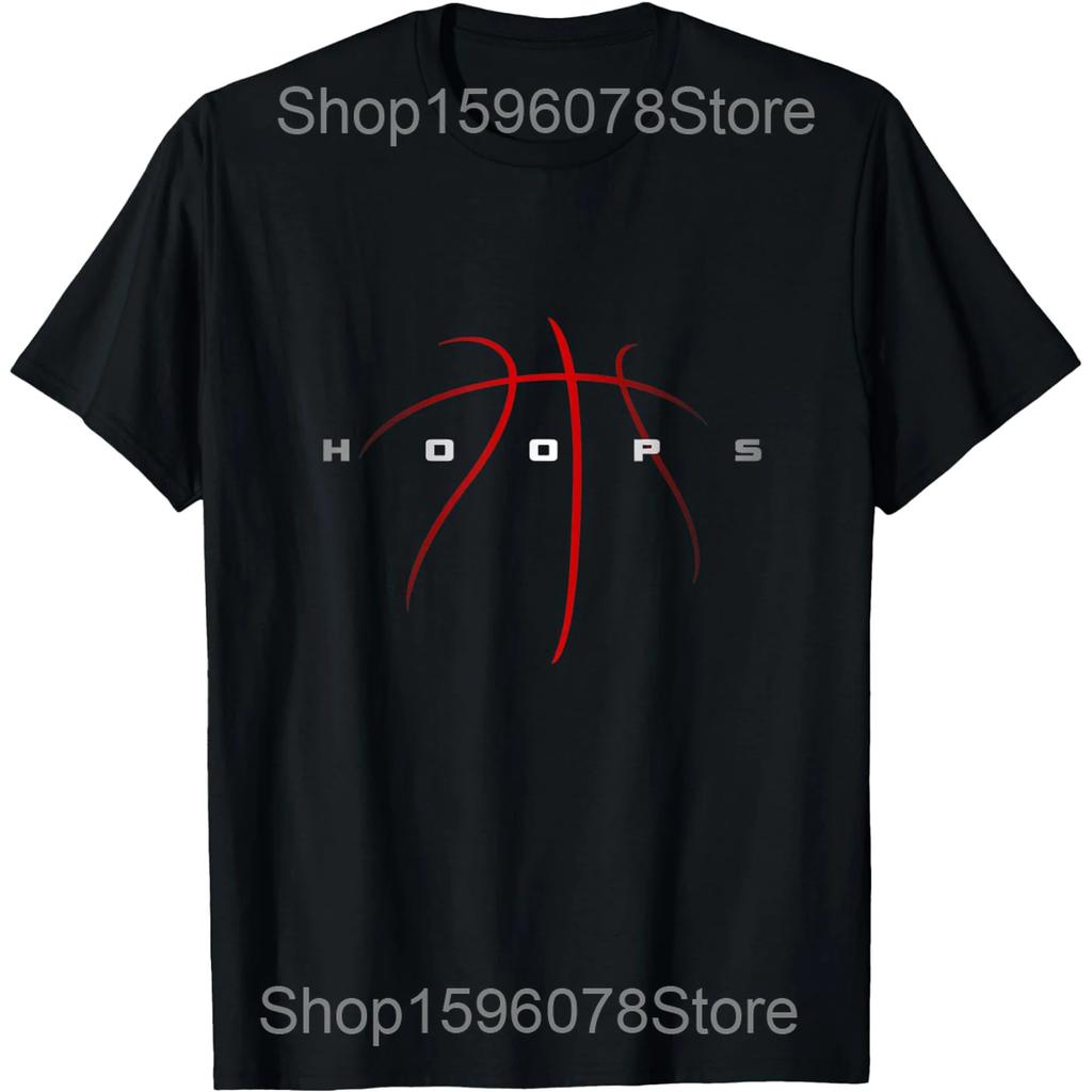 Basketball Drip Graphic Sport Lover T Shirts Men Women Cotton Humor Streetwear Tee Shirt Short Sleeve Unisex Loose Clothing
