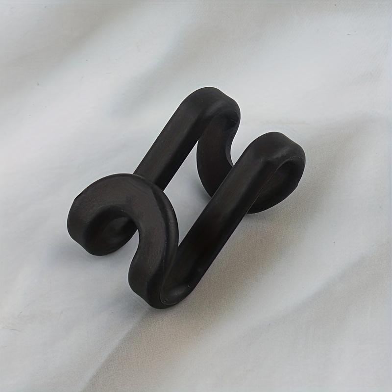 10pcs Clothes Hooks Organizer Clothes Hangers Connectors Velvet Hook Hanger Hook For Extend Velvet Dress Extender Hangers