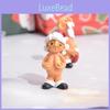 Charming Naked Santa Naughty Resin Christmas Tree Ornament Delightfully Hand-painted For Festive Cheer
