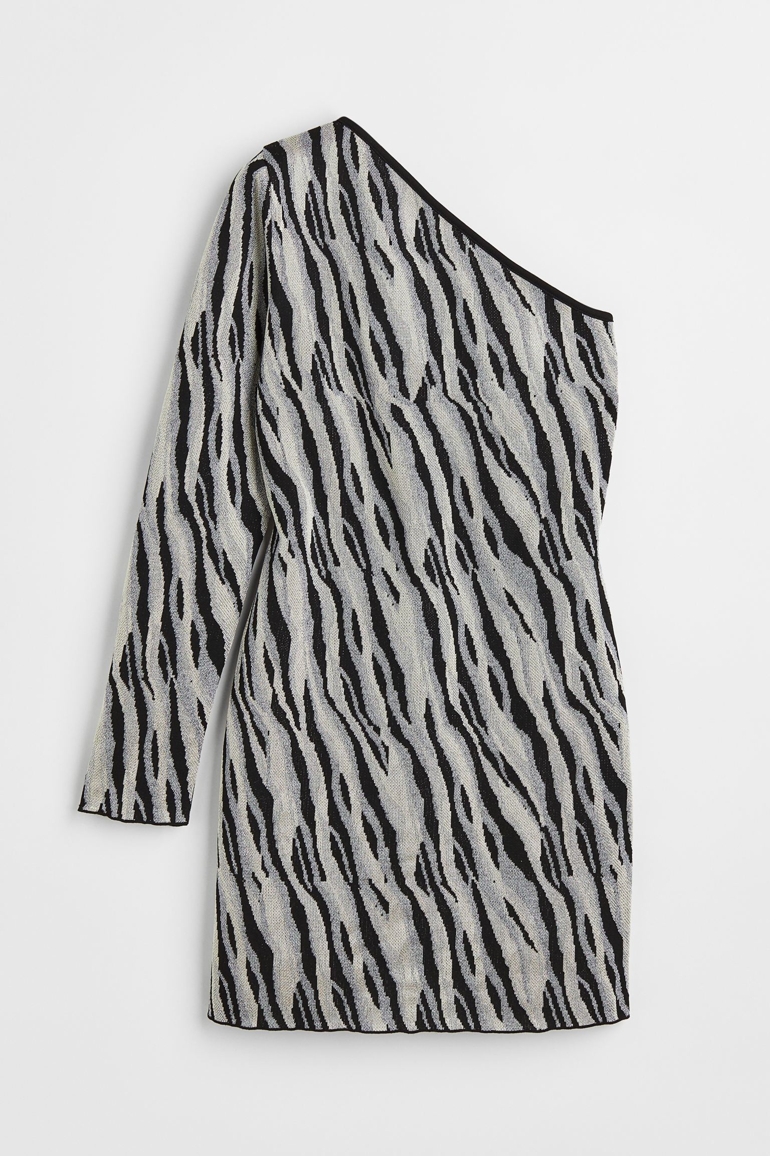 

Облегающее платье на одно плечо