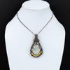 Moonstone 999 Copper Wire Wrapped Pendant, Handmade Gemstone Pendant, Gift For Mom Antique Jewelry