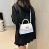 Simple Large-capacity Small Square Bag Women's Simple Fashion Bag Women's 2025 Summer Fashion Casual Retro Tote Bag