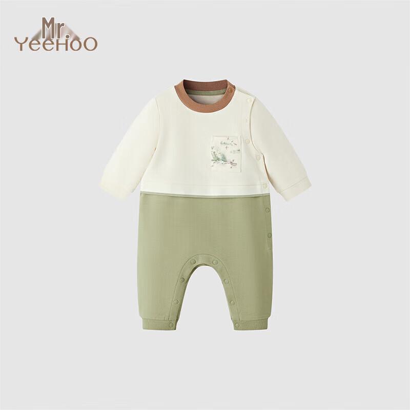 

YEEHOO Unisex Baby Spring Long-Sleeve Romper 66cm
