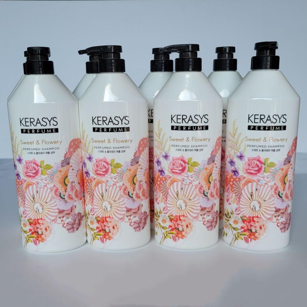 Aekyung Kerasis Shampoo/Rinse Perfume 1L 8 pcs 1 box 8 pcs