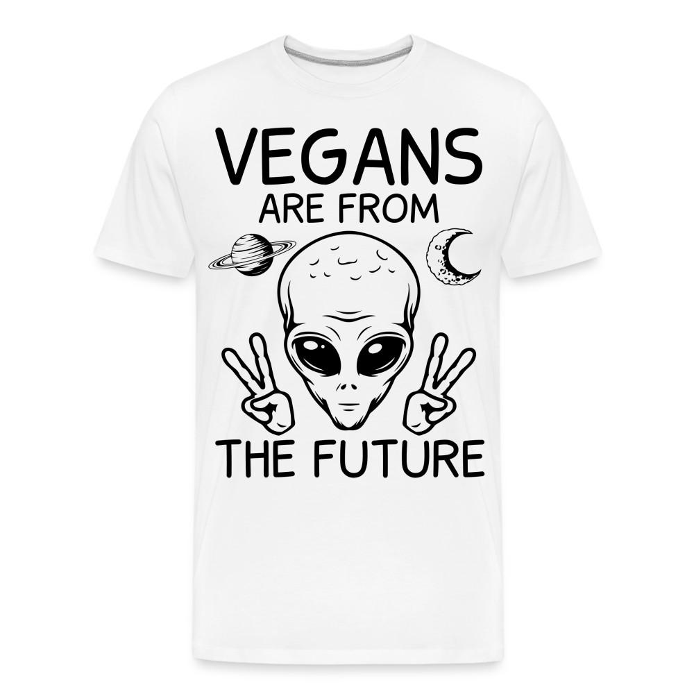 

Vegans are from the future shirt Vegetarian T-Shirt size S-6XL L