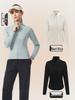 Lulu Lightweight Warm Air Layer Fleece Coat - Slim Fit, High Collar Zip Cardigan