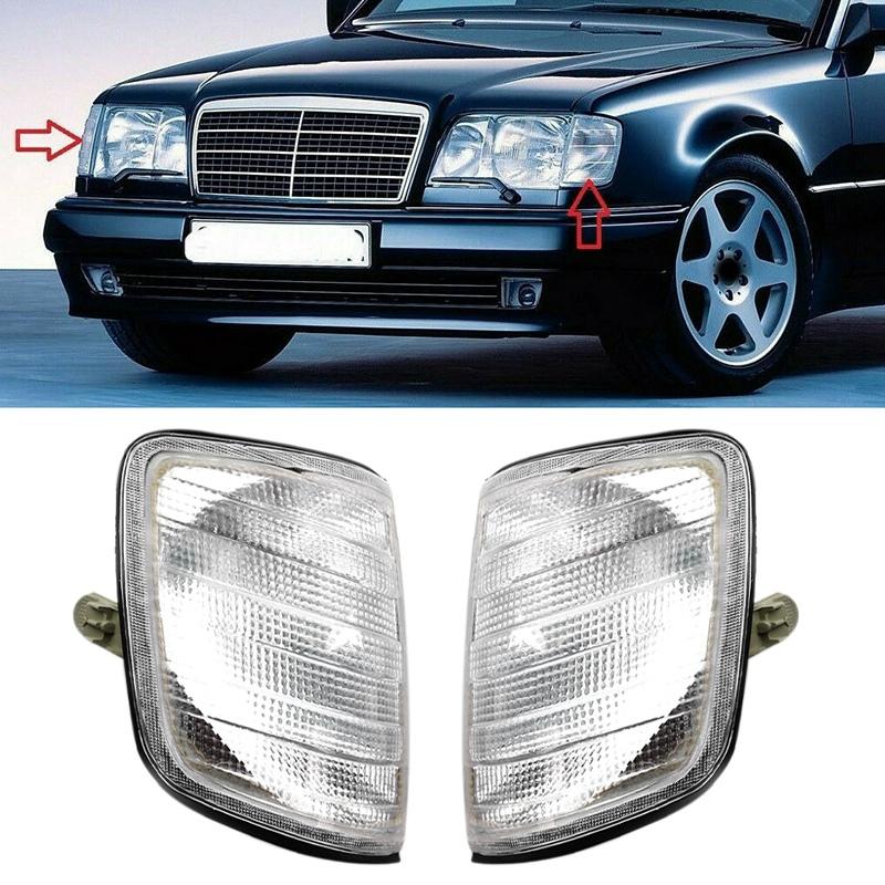 1 Paar Front-Eckleuchte Blinkleuchte für Mercedes-Benz W124 E320 E420 E500 1994-1996 1248261143 1248261243