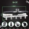 Fog Lamp, Stay, Bike Bracket, Stainless Steel, Pinching, No Drilling Required, Easy Installation, Silver,