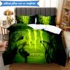 3PCS Energy Drink Printed Bedding Set For Bedroom dormitory,  Includes 1 Duvet Cover & 2 Pillowcases for All Seasons Home Decor Fan gifts