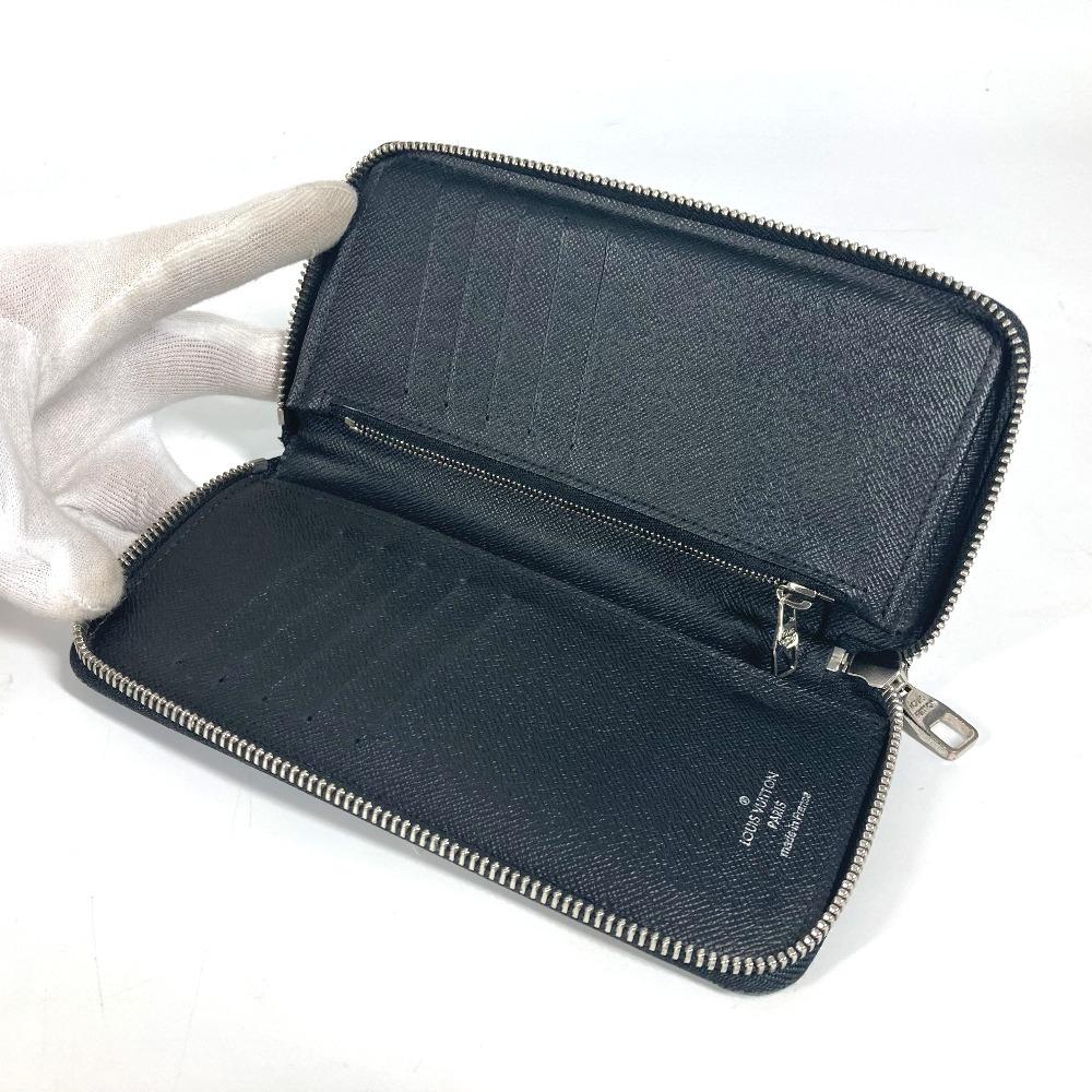 Louis Vuitton N61653 Damier Graphite Portefeuille Vasco Zip Around Long Wallet