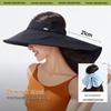 Beneunder Roll-Up Full-Brim UV Protection Women's Sun Hat BM557