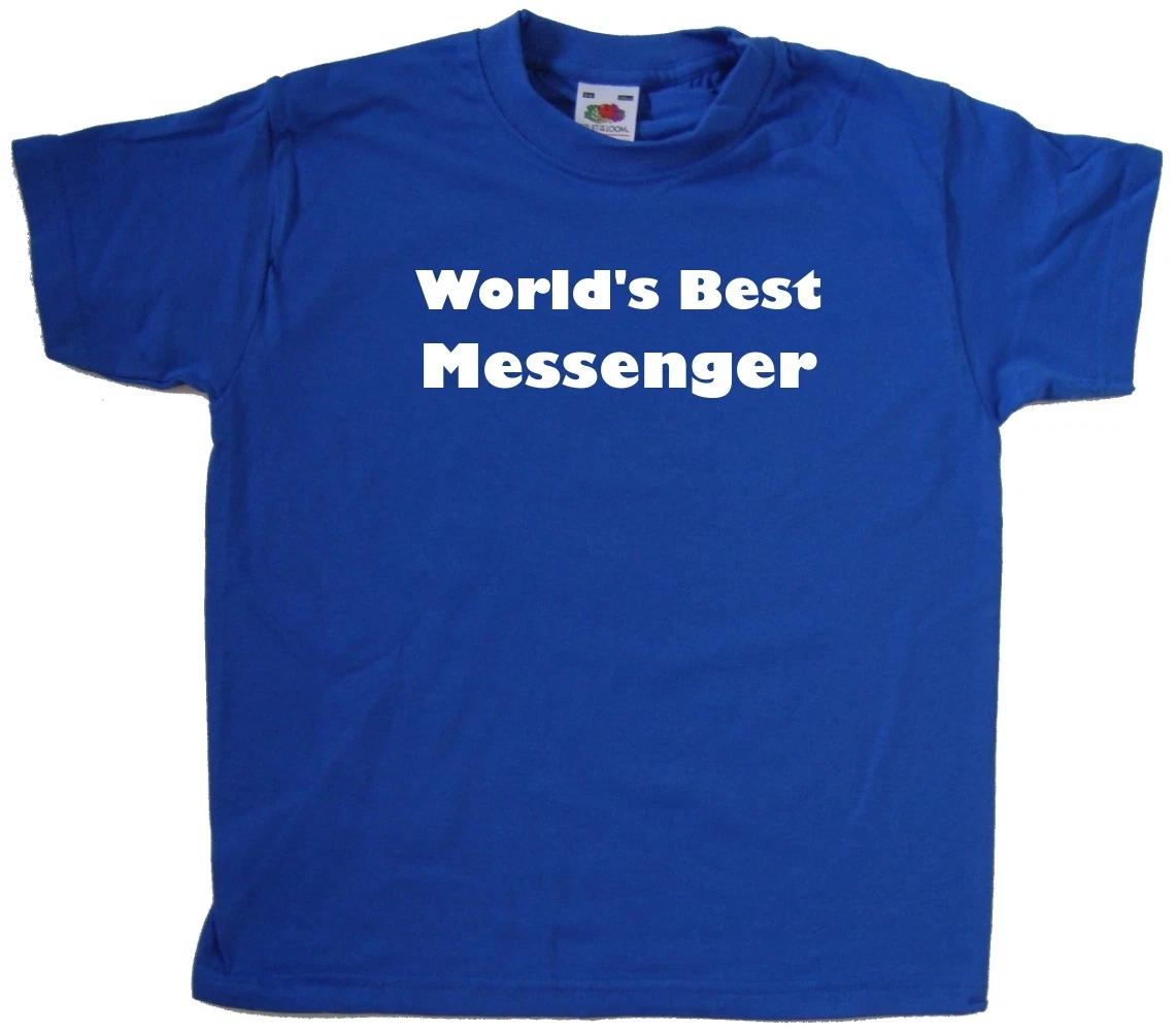 World s Best Messenger Kids T-shirt 140