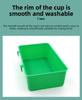 Bird Water Bath Tub Pet Bowl Parrots Parakeet Birdbath Cage Hanging Plastic Bird Pigeons Cage Water Food Feeder Bird Pet