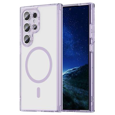 Samsung Galaxy S25 Ultra Klare Handyhülle, Nicht vergilbende magnetische Handyhülle für Samsung Galaxy S25 Ultra