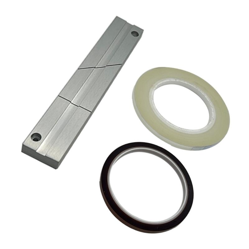 Precise Tape Splicing Tool 1/4 10 Inch Tape Splicing Set for Revoxsonido 1/4 10In Open Reel to Reel Tape Accessories