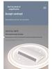 Leafless Ceiling Fan Light: Modern Smart Voice-Control Tricolor for Living Room & Bedroom - 110V, English